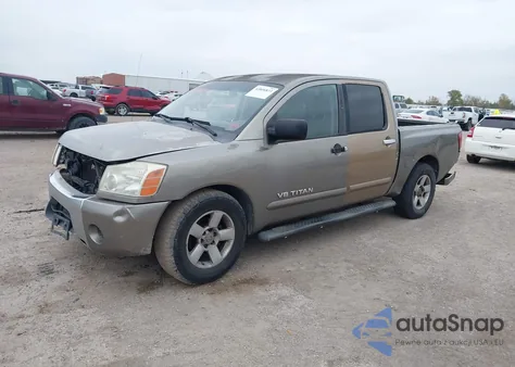 2007 Nissan Titan Se from USA, damaged, VIN 1N6BA07AX7N237884